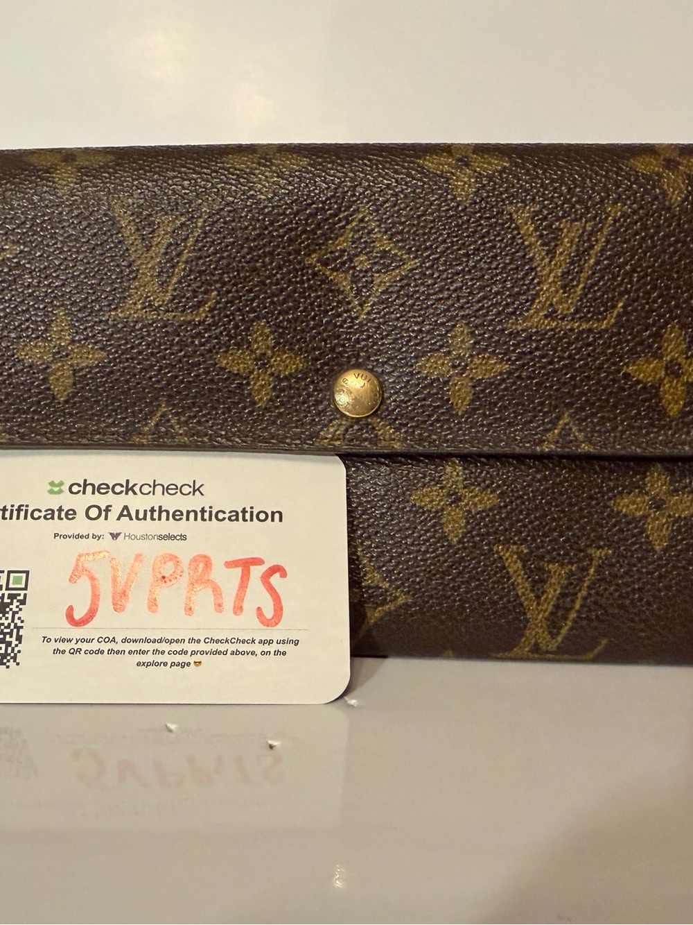 ✨authentic✨Louis Vuitton Brown Monogram Continental Wallet